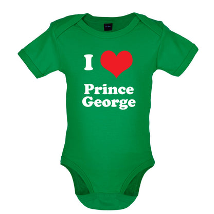 I Love Prince George Baby T Shirt