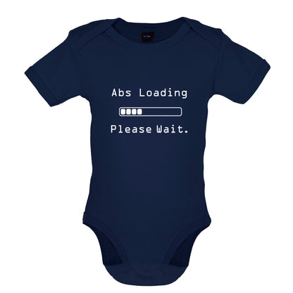 Abs Loading Please Wait Baby T Shirt