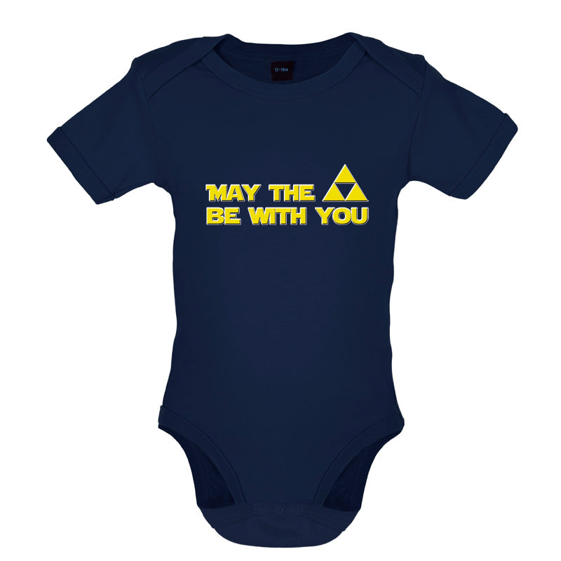 May The Triforce Be With You Baby T Shirt