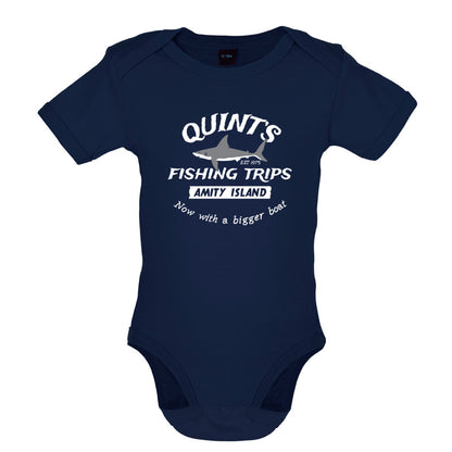 Quints Fishing Trips Baby T Shirt