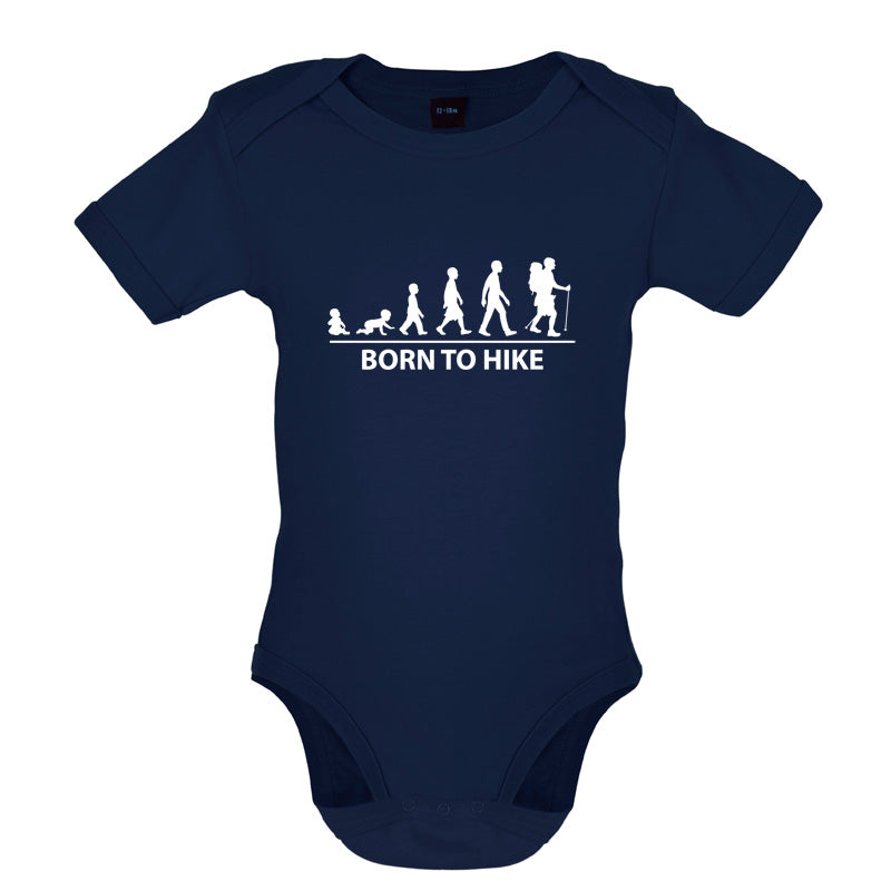 Born to Hike Baby T Shirt