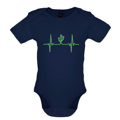 Heartbeat USB Baby T Shirt