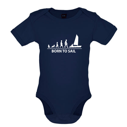 Born to Sail Baby T Shirt