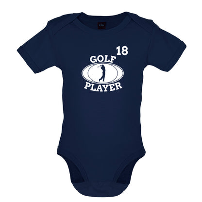 Golf Player 18 Baby T Shirt