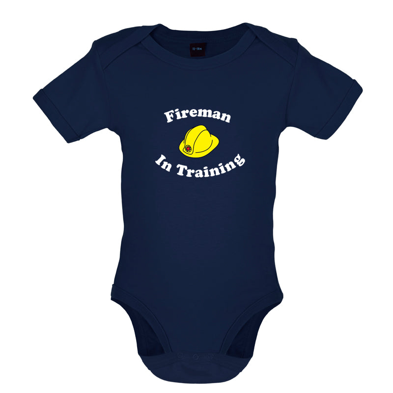 Fireman In Training Baby T Shirt