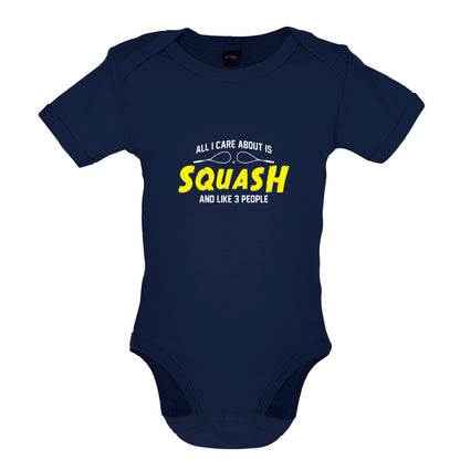 All I Care About Is Squash Baby T Shirt