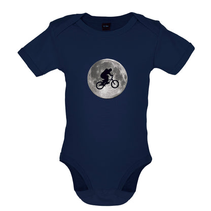 BMX Moon Baby T Shirt