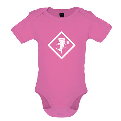 Shark Tornado Baby T Shirt