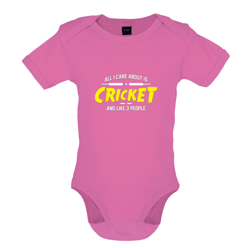 All I Care About Is Cricket Baby T Shirt