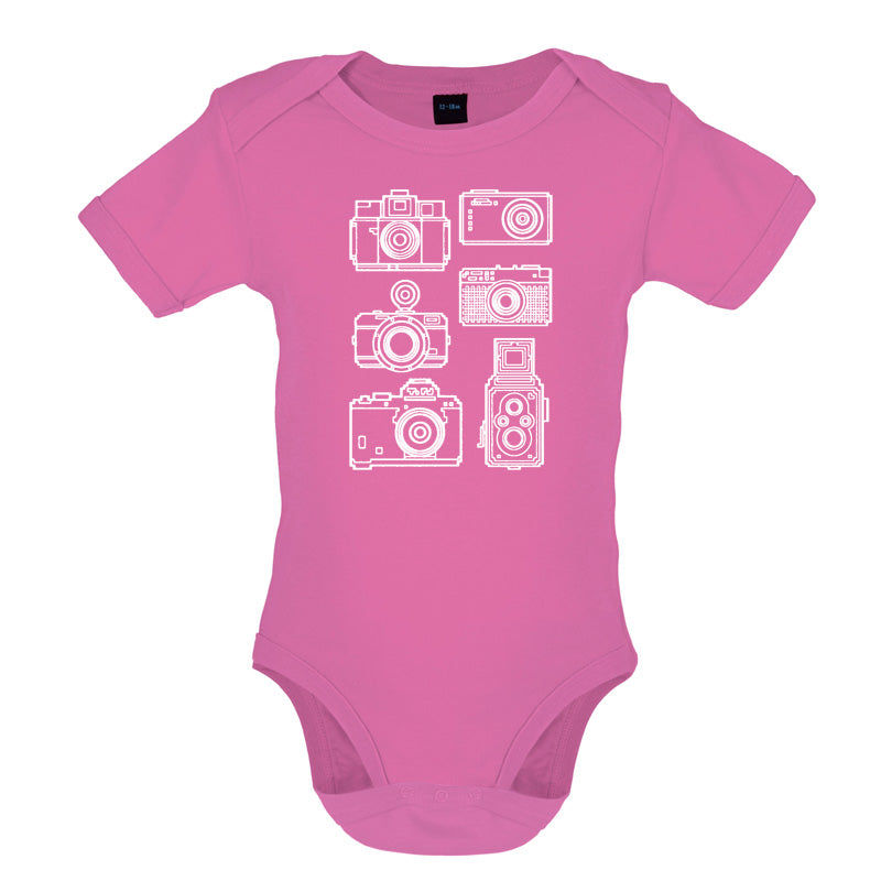 Vintage Cameras Baby T Shirt