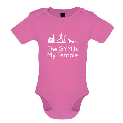 The GYM Is My Temple Baby T Shirt