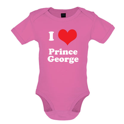 I Love Prince George Baby T Shirt