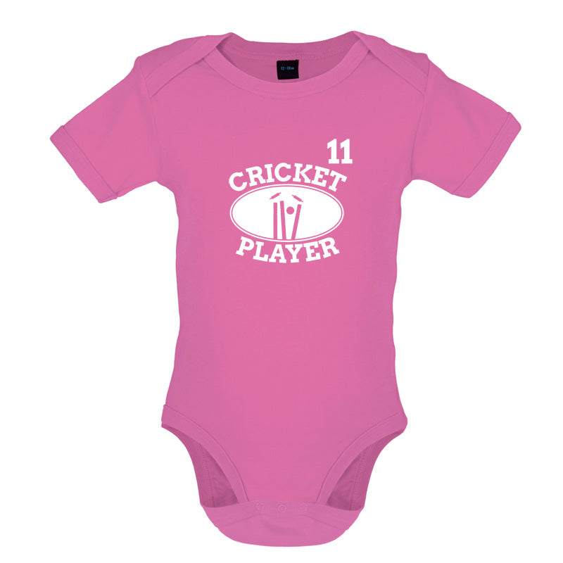 Cricket Player 11 Baby T Shirt