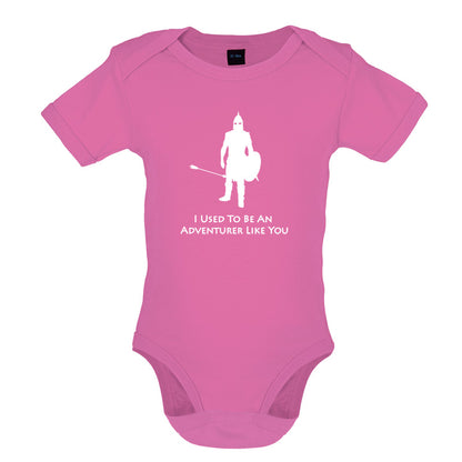 I Used To Be An Adventurer Like You Baby T Shirt