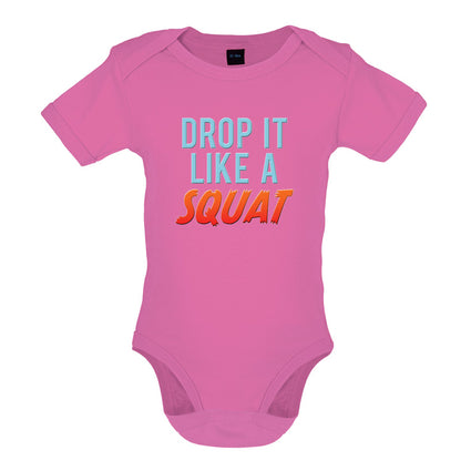 Drop It Like A Squat Baby T Shirt