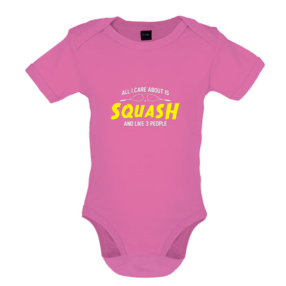 All I Care About Is Squash Baby T Shirt