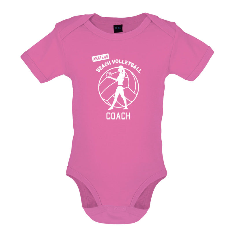 Amateur Beach Volleyball Coach Baby T Shirt