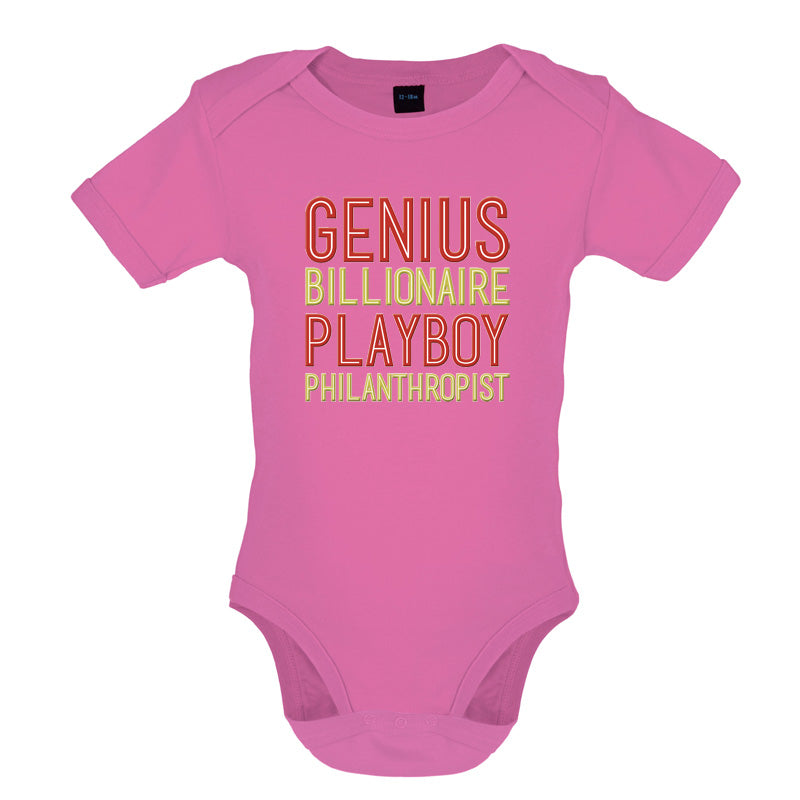 Genius Billionaire Playboy Philanthropist Baby T Shirt