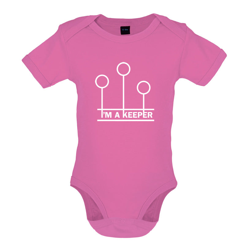 I'm A Keeper Baby T Shirt