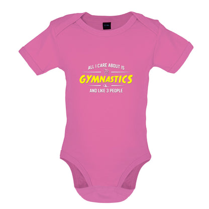 All I Care About Is Gymnastics Baby T Shirt