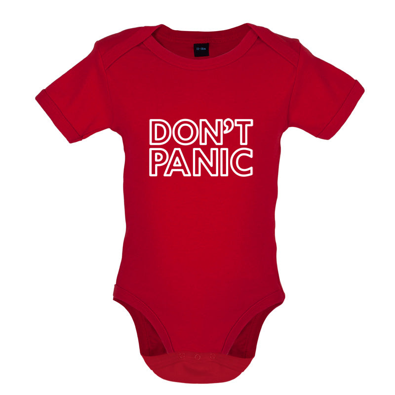 Don't Panic Baby T Shirt