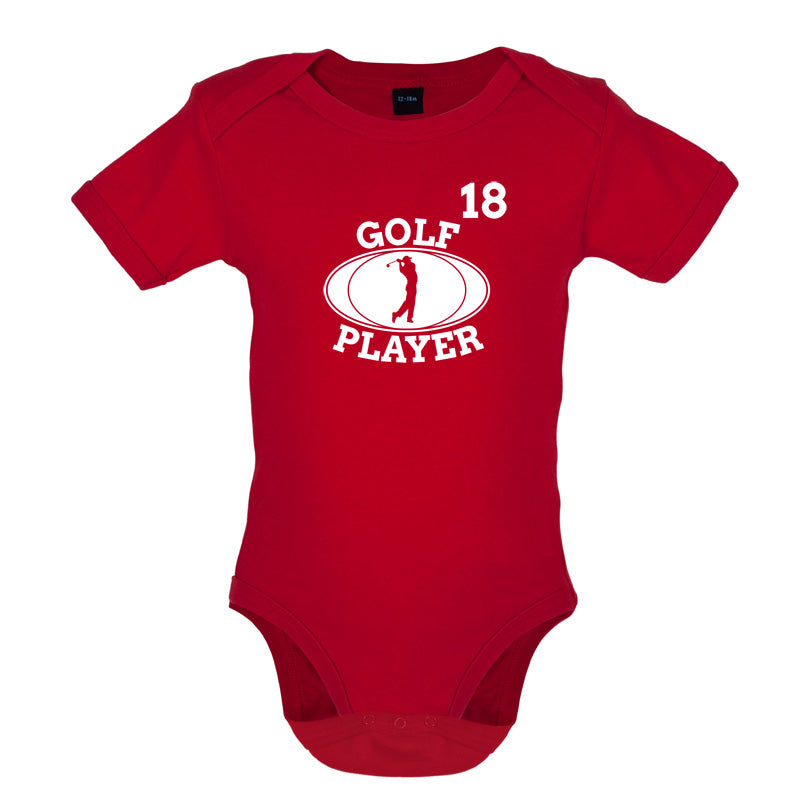 Golf Player 18 Baby T Shirt