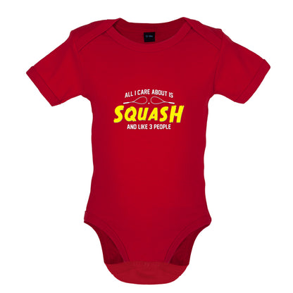 All I Care About Is Squash Baby T Shirt