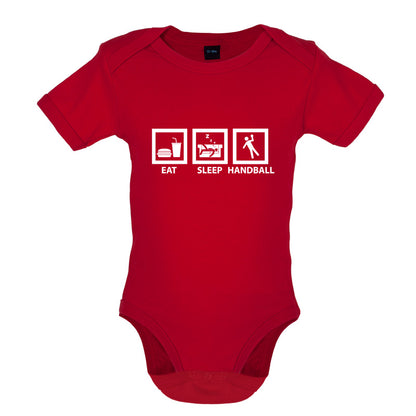 Eat Sleep Handball Baby T Shirt