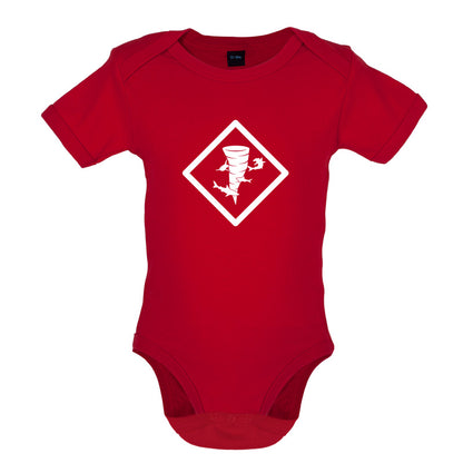 Shark Tornado Baby T Shirt