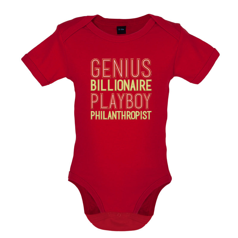 Genius Billionaire Playboy Philanthropist Baby T Shirt