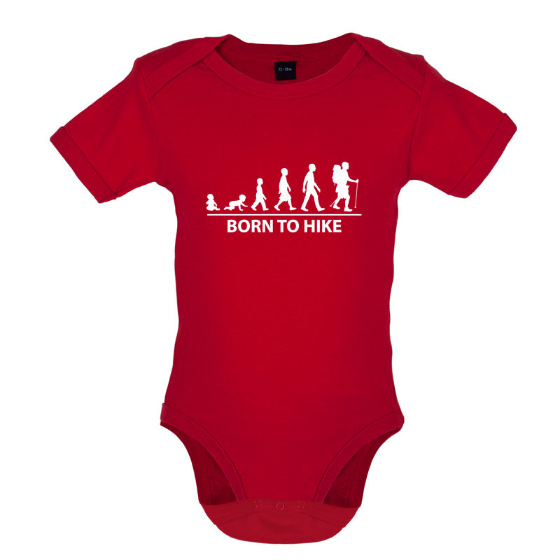 Born to Hike Baby T Shirt