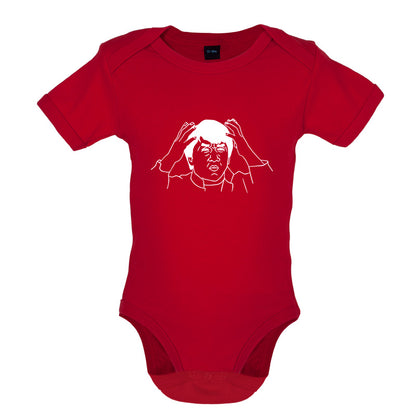 Hands On Head Meme Baby T Shirt