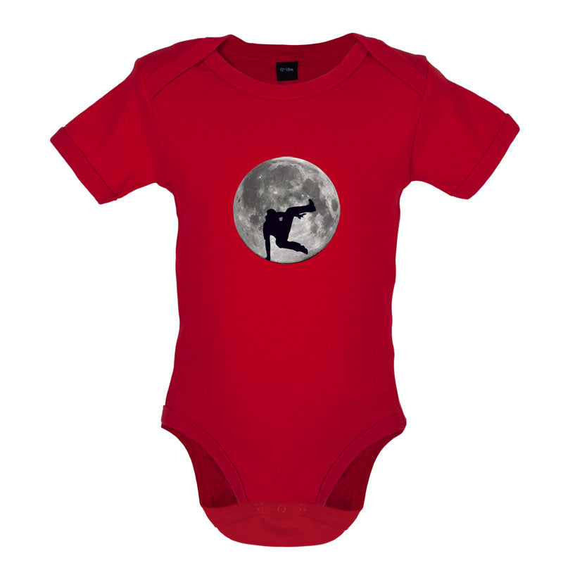 Free Running Moon Baby T Shirt