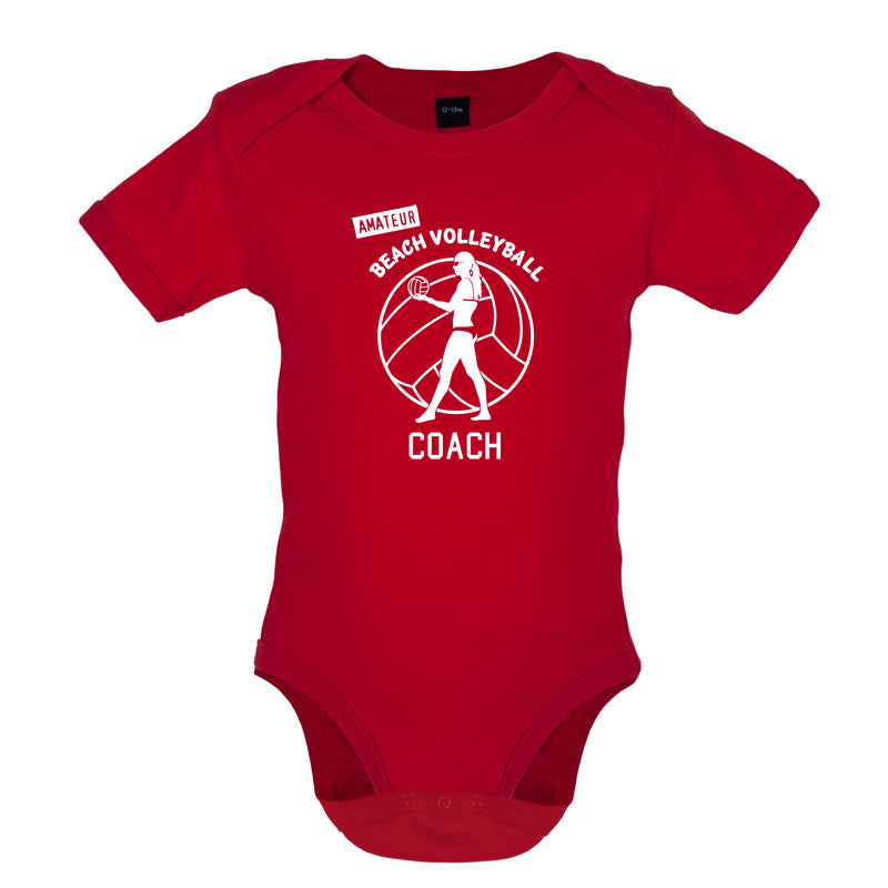 Amateur Beach Volleyball Coach Baby T Shirt