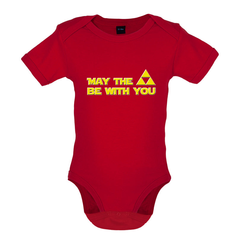 May The Triforce Be With You Baby T Shirt