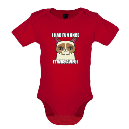 I had fun once - It was awful Baby T Shirt