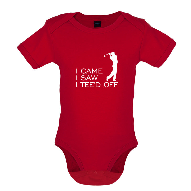 I Came I Saw I Tee'd Off Baby T Shirt