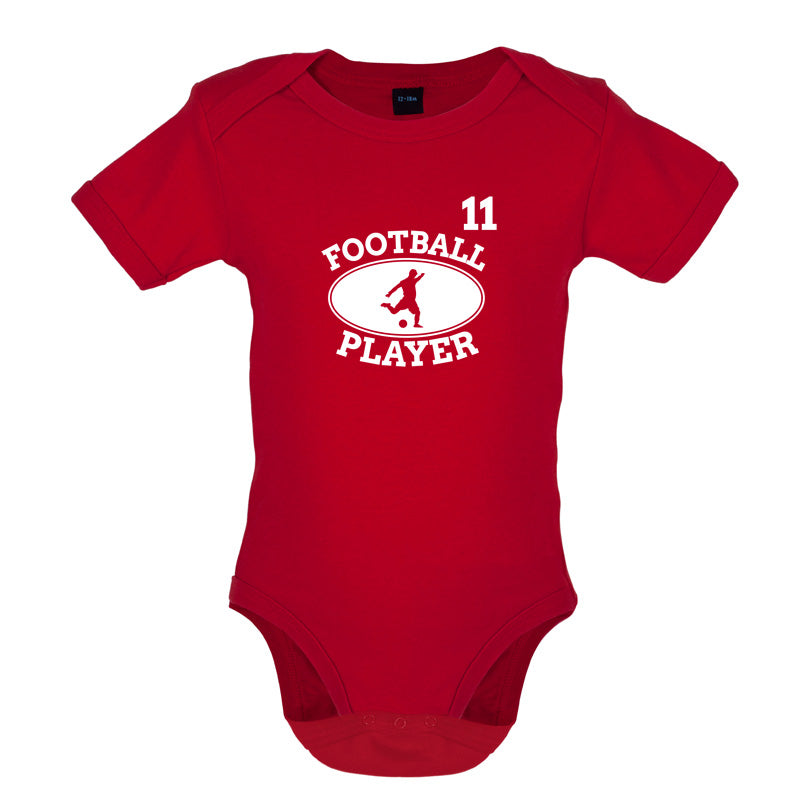 Football Player 11 Baby T Shirt