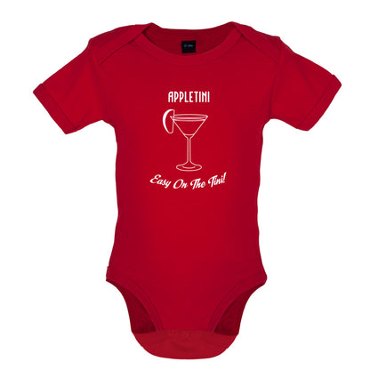 Appletini Easy On The Tini Baby T Shirt