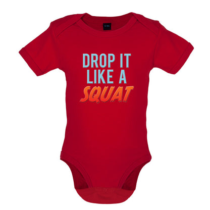 Drop It Like A Squat Baby T Shirt