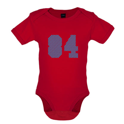 84 Electric Pin Stripe Baby T Shirt