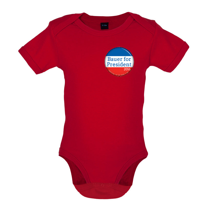 Bauer For President Baby T Shirt