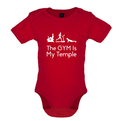 The GYM Is My Temple Baby T Shirt