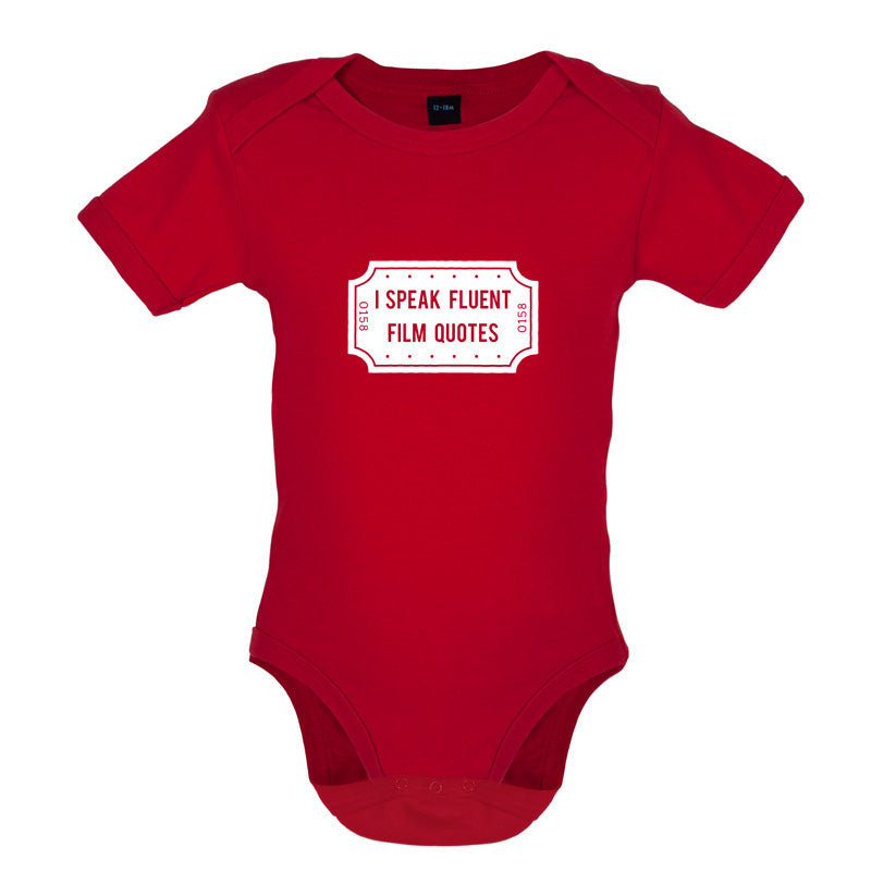 I Speak Fluent Film Quotes Baby T Shirt