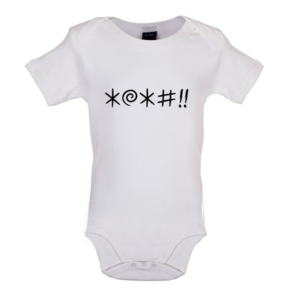 Swear Symbols Baby T Shirt