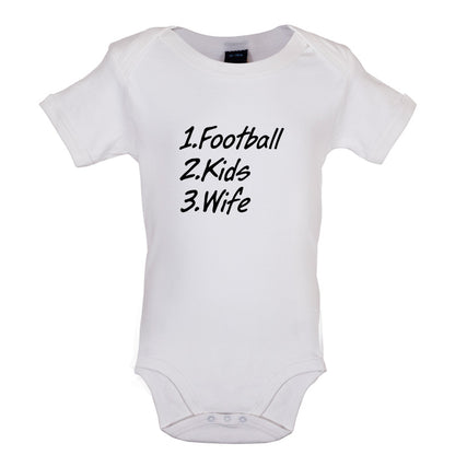 Football Kids Wife Baby T Shirt