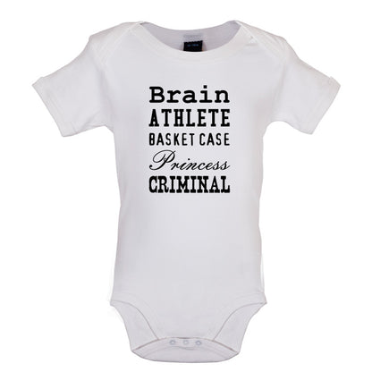 Brain Athlete Basket Case Princess Criminal T Shirt