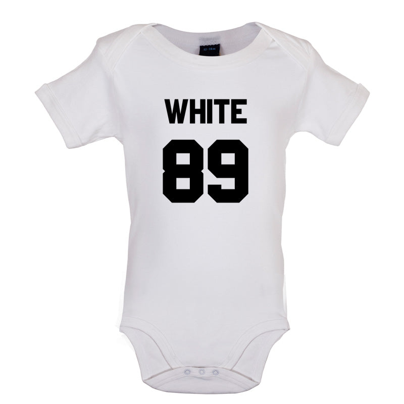 White 89 Baby T Shirt