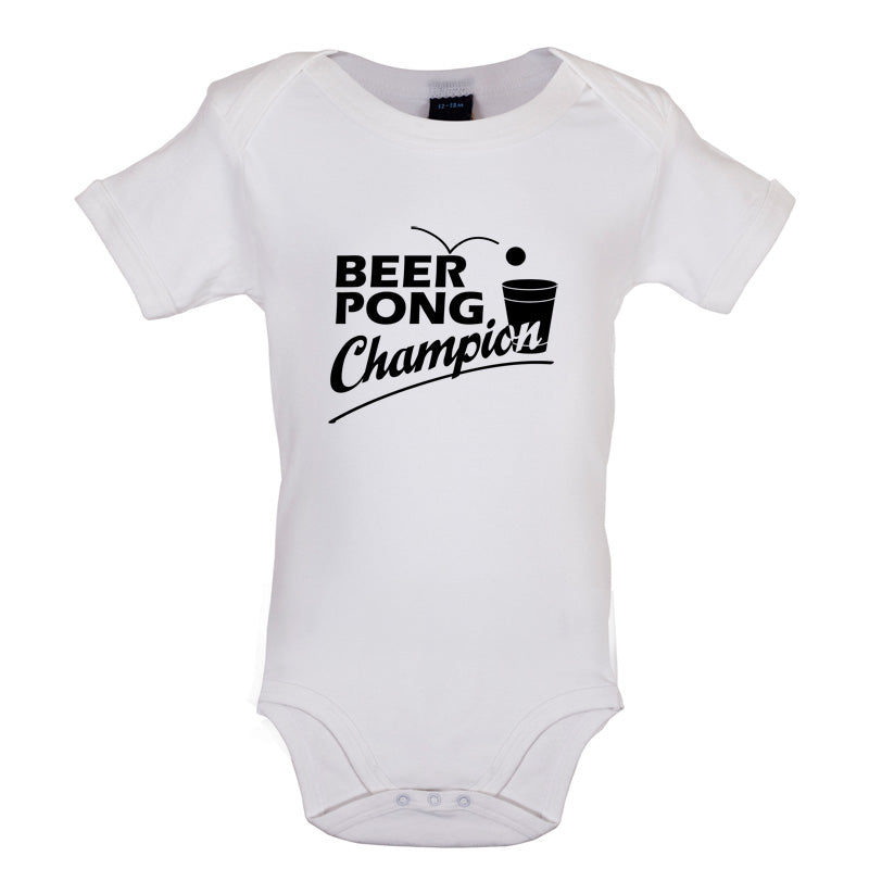 Beer Pong Champion Baby T Shirt