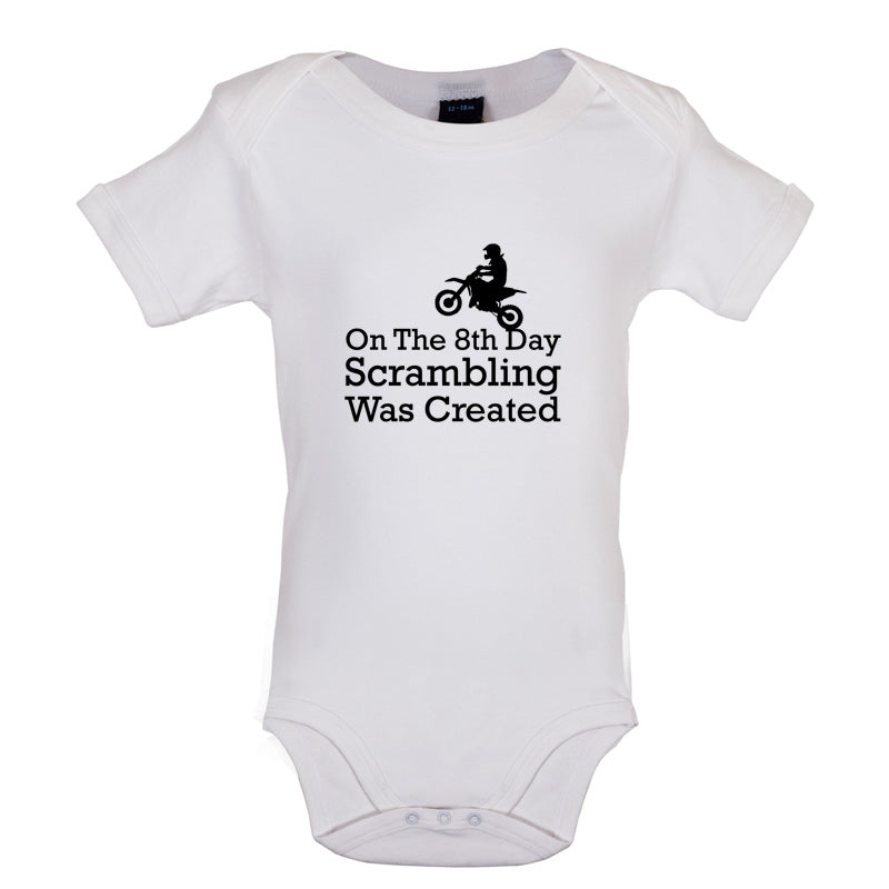 On The 8th Day Scrambling Was Created Baby T Shirt